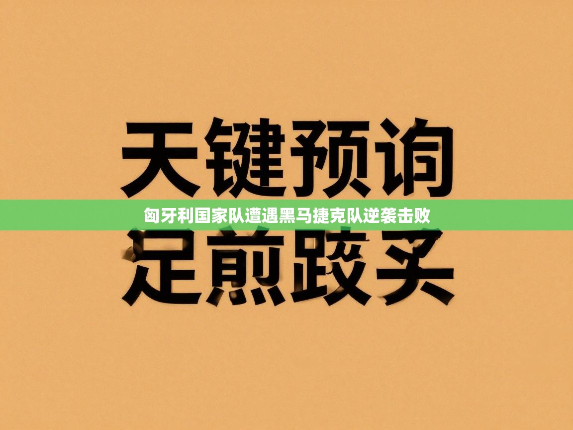 匈牙利国家队遭遇黑马捷克队逆袭击败 第2张